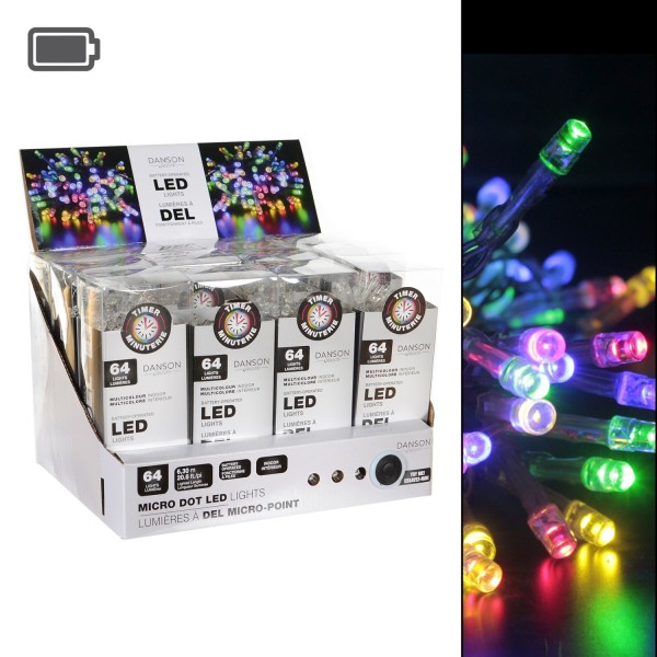 64 B/O Led Lights, 8 Functions - Magasins Hart | Hart Stores