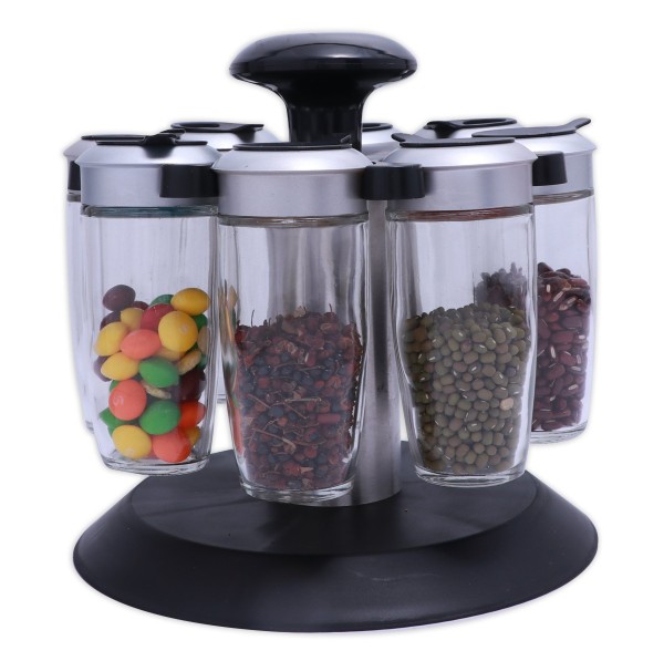 Rotating Spice Set with 8 Jars - Magasins Hart | Hart Stores