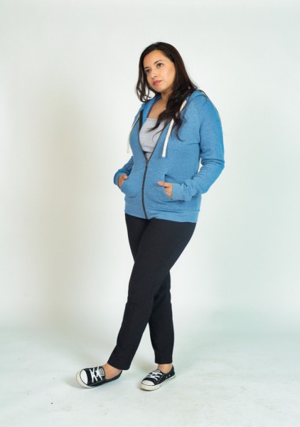 Malibu Raglan Full-Zip Hooded Fleece