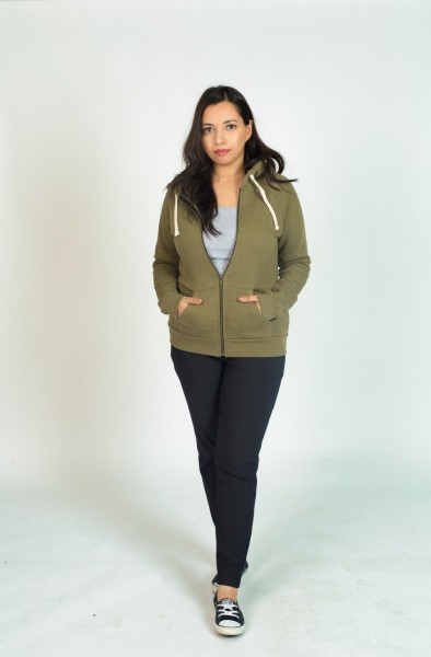 Malibu Raglan Full-Zip Hooded Fleece