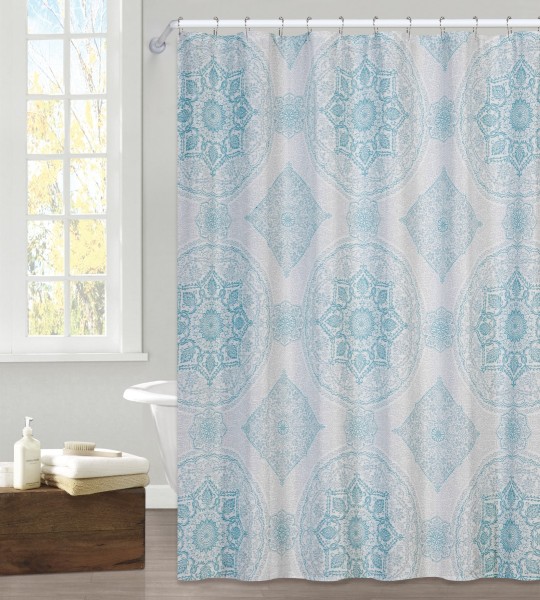 Sandra Venditti -Achante collection shower curtains