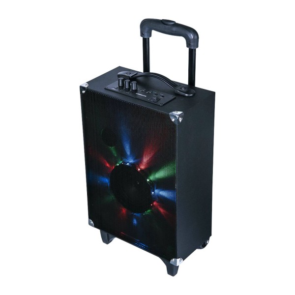 Sylvania - Haut-parleur de hayon Bluetooth portable avec éclairage DEL