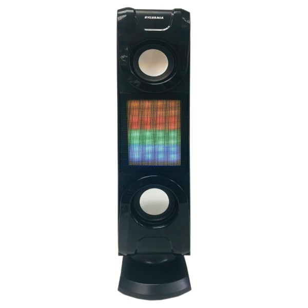 Sylvania - Bluetooth Light-Up Tower Speaker - Magasins Hart | Hart Stores