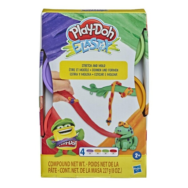 Play-Doh Elastix - Assortiment composé de 4 paquets