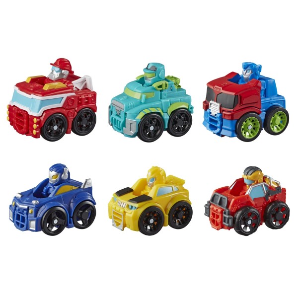 Playskool Heroes - Transformers Rescue Bots Academy - Jouet Mini-bolides robots convertibles