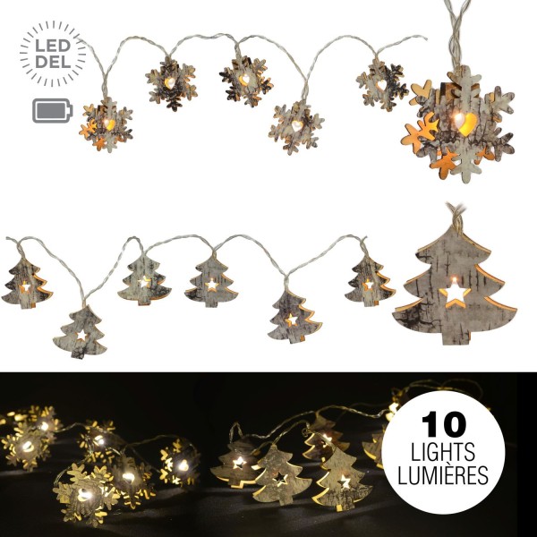 2 Asst 10L Wood Figure Ligth St,B/O - Magasins Hart | Hart Stores