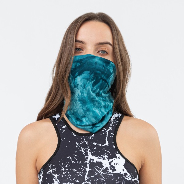 Masque bandana - Teinté turquoise (Disponible en ligne seulement)