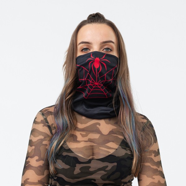 Masque bandana - Araignée rouge (Disponible en ligne seulement)