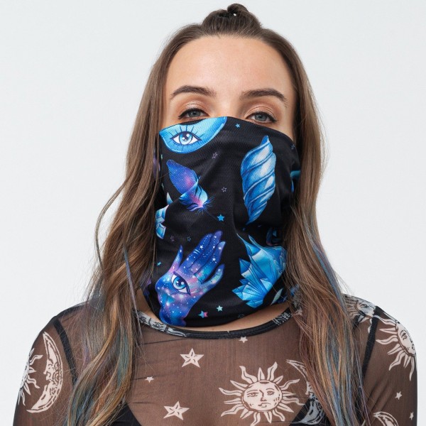 Masque bandana - Lune bleue (Disponible en ligne seulement)