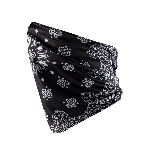 Bandana Face Mask - White Paisley Floral (Available online only)
