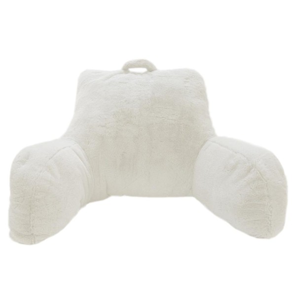 Coussin de lecture à dossier en molleton