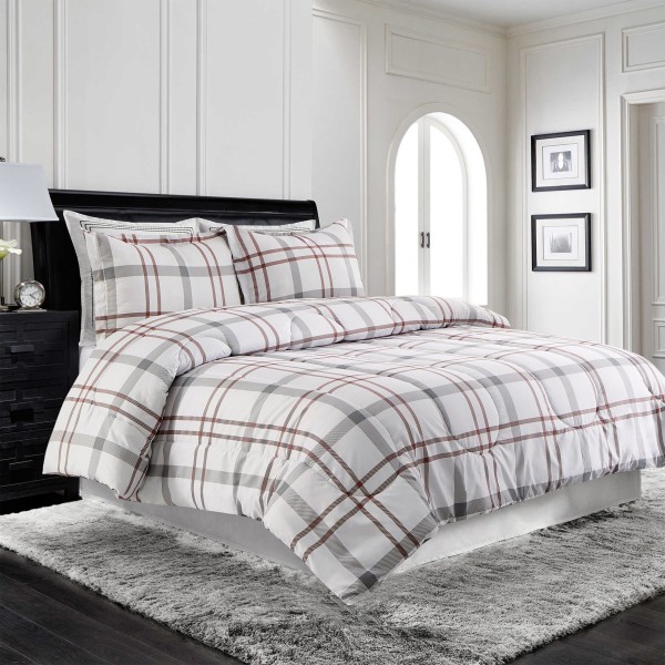 Burnaby - 3 Piece Comforter Set - Magasins Hart | Hart Stores
