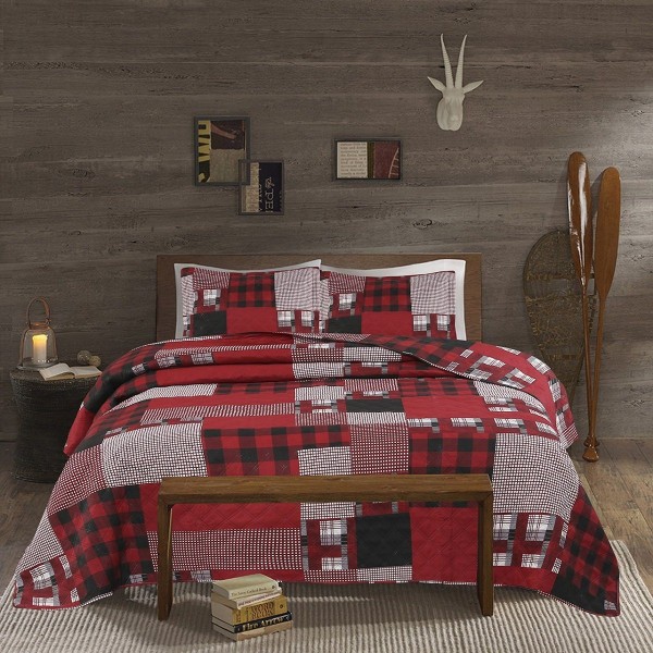 Sinclair Patchwork - 3 Piece Quilt Set - Magasins Hart | Hart Stores