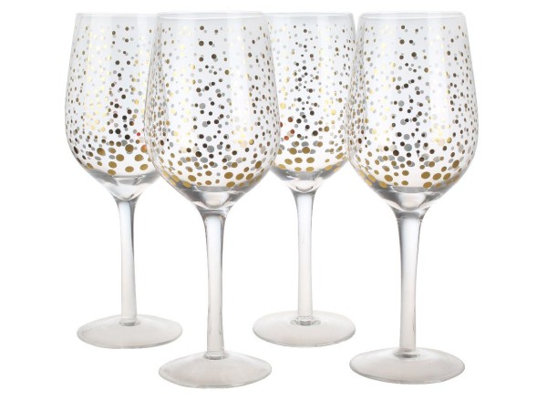 Set of 4 Sparkling Wine Glasses - Magasins Hart | Hart Stores