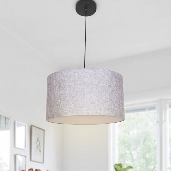 Faux Linen Pendant Lamp - Magasins Hart | Hart Stores