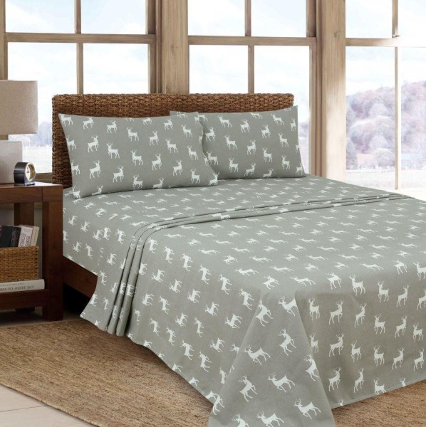 Patric - Flannel Sheet Set - Magasins Hart | Hart Stores