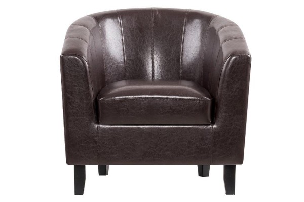 Arnaud - PU Tub Accent Chair