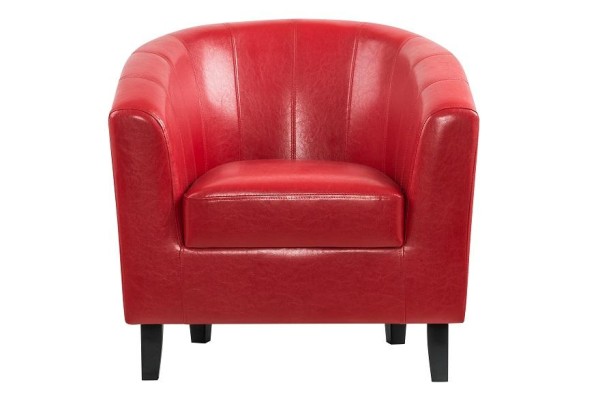 Arnaud - PU Tub Accent Chair