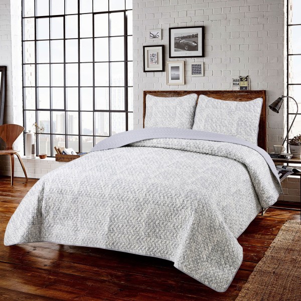 Ashton - 3 Piece Quilt Set - Magasins Hart | Hart Stores