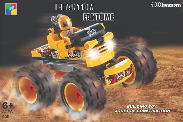 Jouet de construction Monster Cars Assortis
