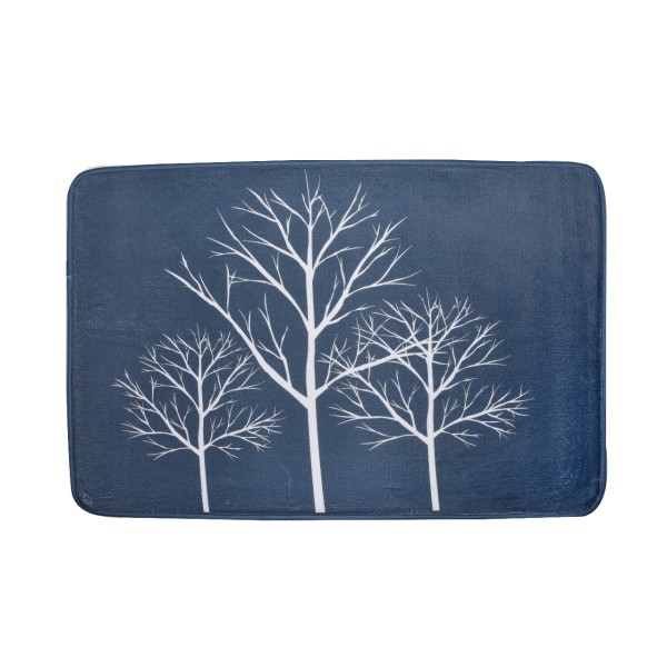 Tapis de bain en mousse à mémoire de forme Trees