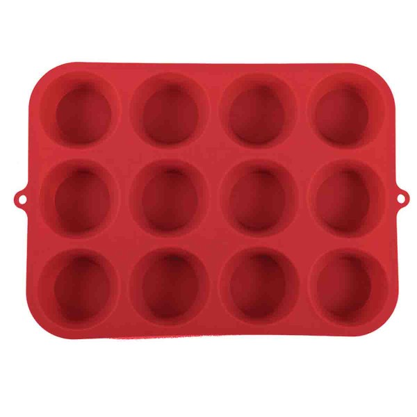A LA CUISINE- SILICONE CAKE MOULD(12 CUPS)