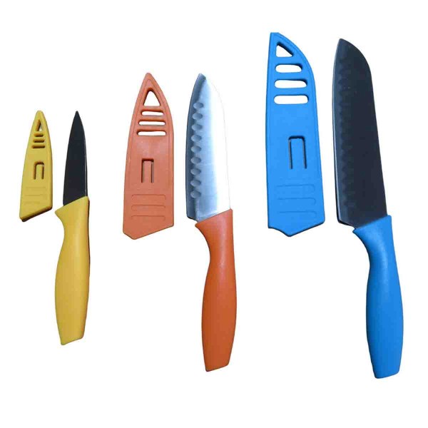 A LA CUISINE-KITCHEN KNIVES WITH GUARDS