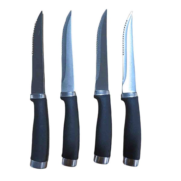 A La Cuisine-steak Knives With Non-stick Handle