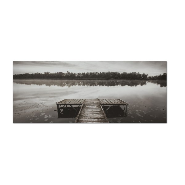 Canvas 60x150 Dock Double Grey