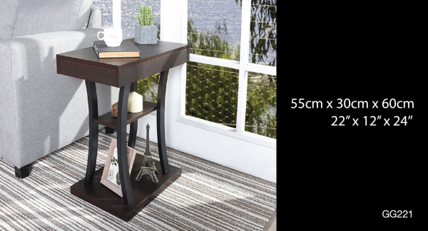 Table d'appoint Horsch Noyer