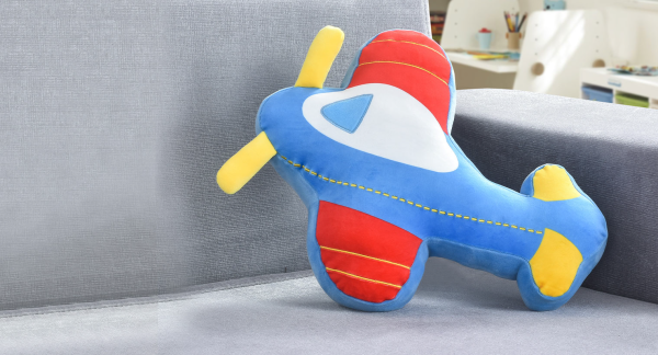 Kids Plush Cushion | Airplane
