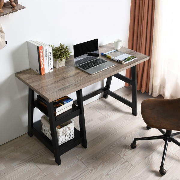 Atelier Du Nord - Bureau d'ordinateur en bois Afra