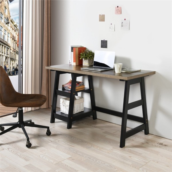 Atelier Du Nord - Bureau d'ordinateur en bois Afra