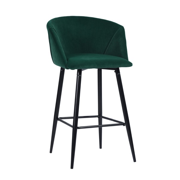 Aldridge - Velvet Bar Stool