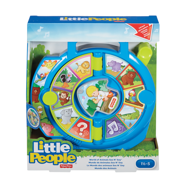 Little People- The Animal World See N Say