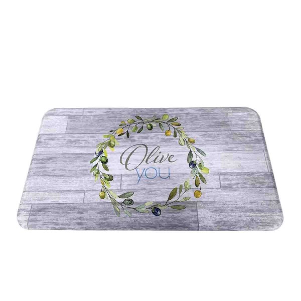 Anti-fatigue Kitchen Mat 50x91cm Olive