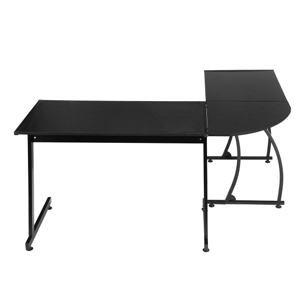 Arlette - Computer Office L-Shaped Desk with metal frame