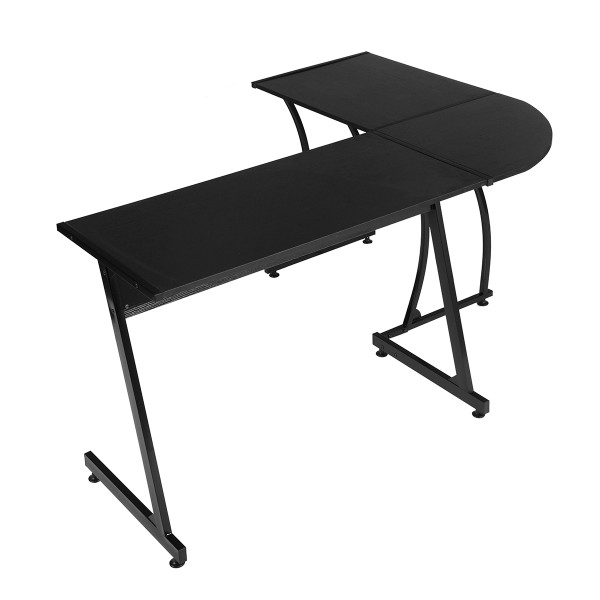 Arlette - Computer Office L-Shaped Desk with metal frame