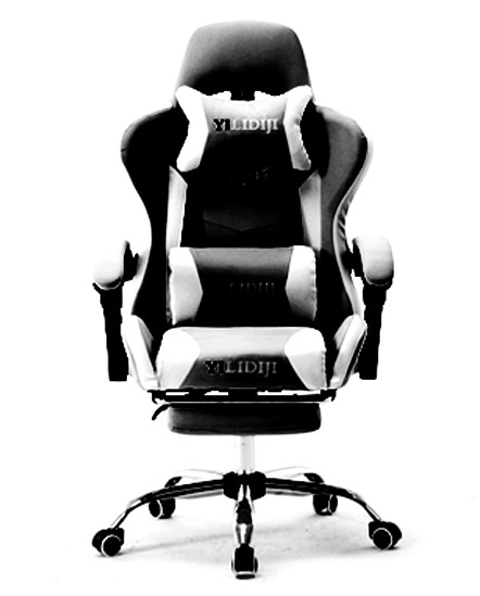 Fauteuil de bureau Gaming Massage Pu Avec Connecteur Usb