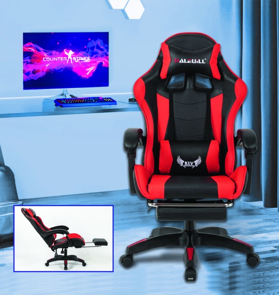 Atelier Du Nord - Office Gaming Chair With Footrest