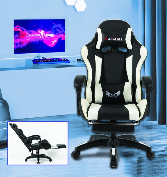 Atelier Du Nord - Office Gaming Chair With Footrest