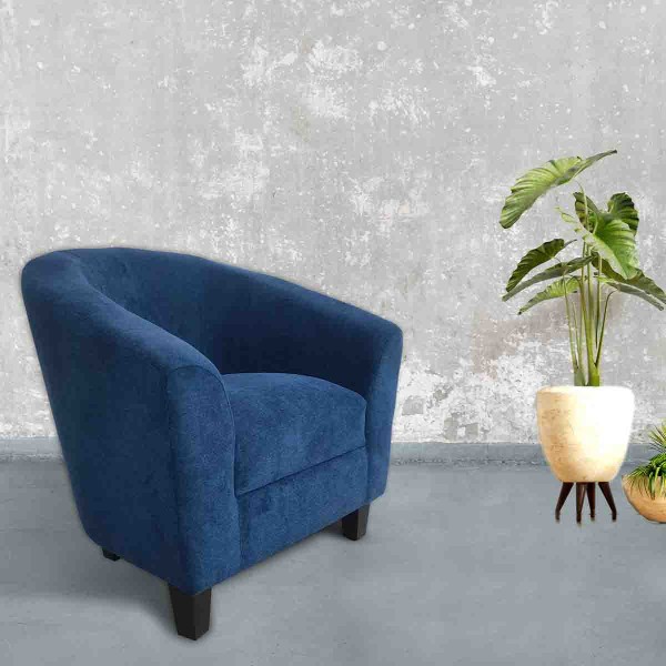 Atelier Du Nord- Velvet Upholstered Tub Chair