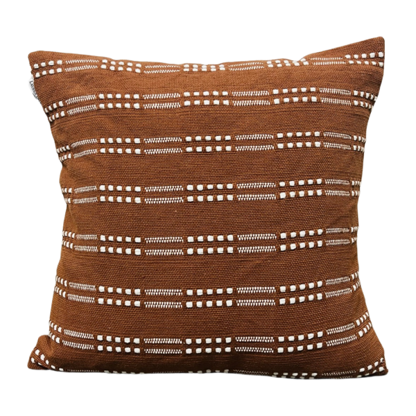 LAUREN TAYLOR - Coussin carré en coton AVERY