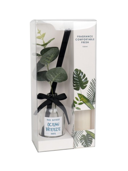 Le Spa - Diffuser With Plant And Black Rattan 100ml