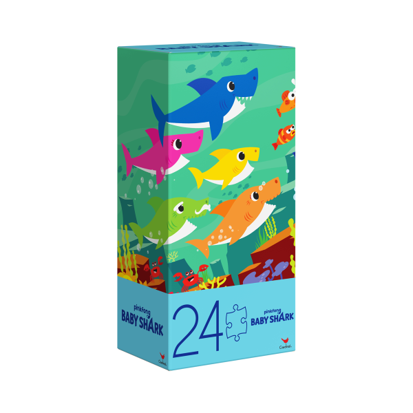 24-piece Baby Shark Puzzle Piece