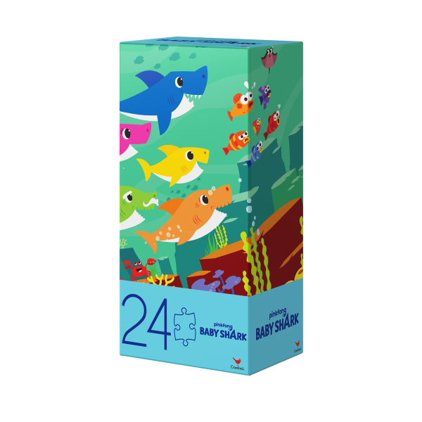 24-piece Baby Shark Puzzle Piece