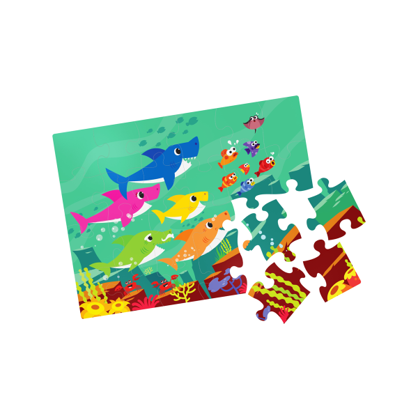 24-piece Baby Shark Puzzle Piece
