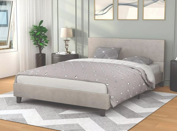 Atelier Du Nord - Banff Linen Bed Frame