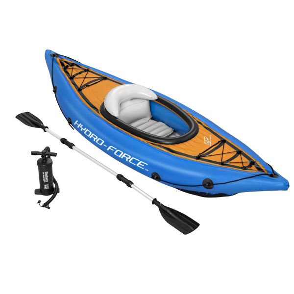 Bestway - Hydro-Force Cove Champion - Ensemble kayak gonflable | 1 place (9 pi x 32 po)
