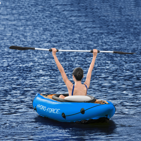 Bestway - Hydro-Force Cove Champion - Ensemble kayak gonflable | 1 place (9 pi x 32 po)